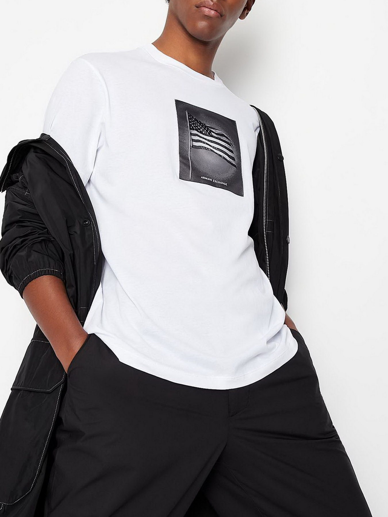 Футболки и поло Armani Exchange модель 3LZTLE-ZJ8XZ-21AJ Фото