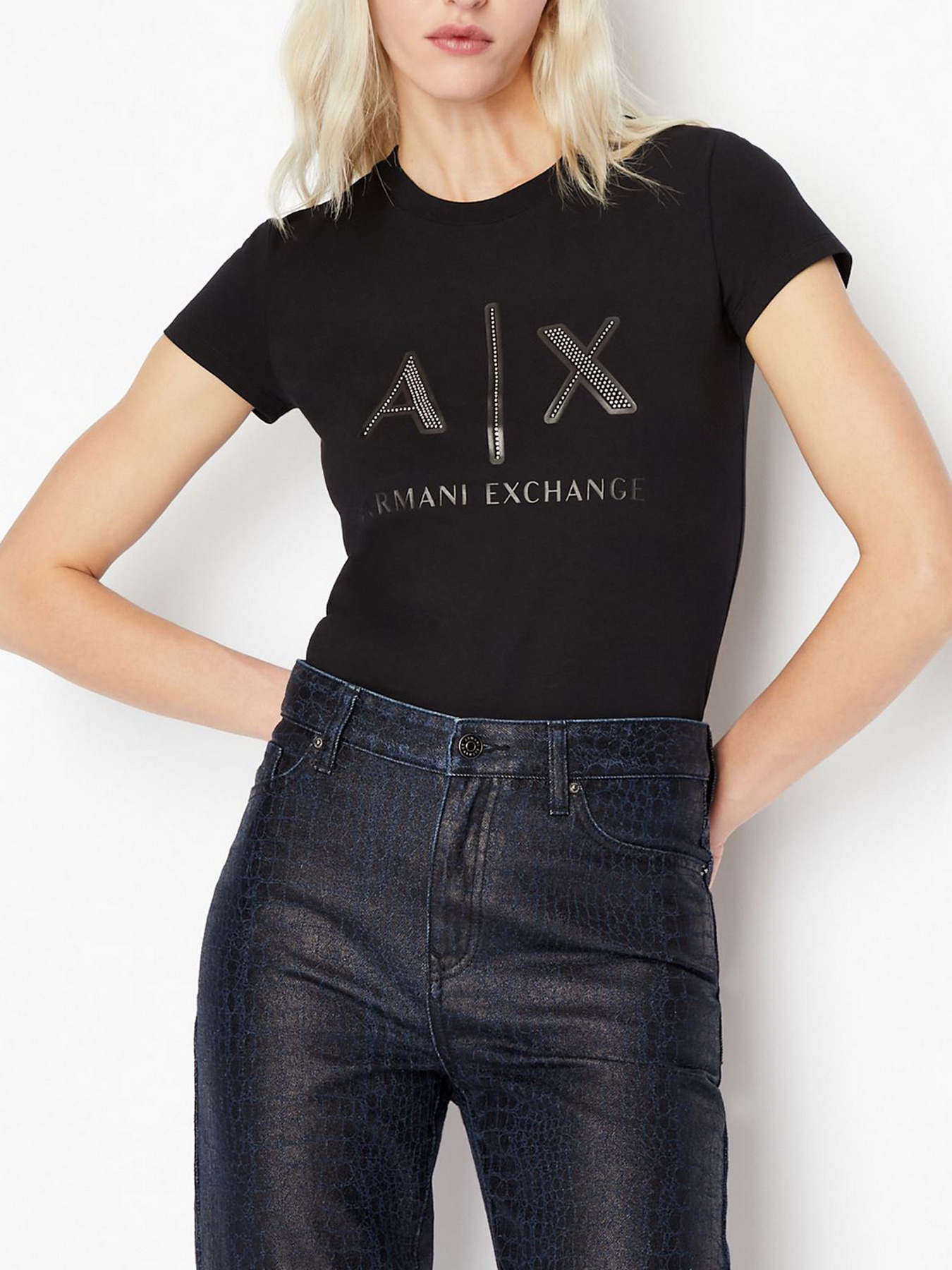 Футболки и поло Armani Exchange модель 6LYT16-YJ5UZ-1200 Фото