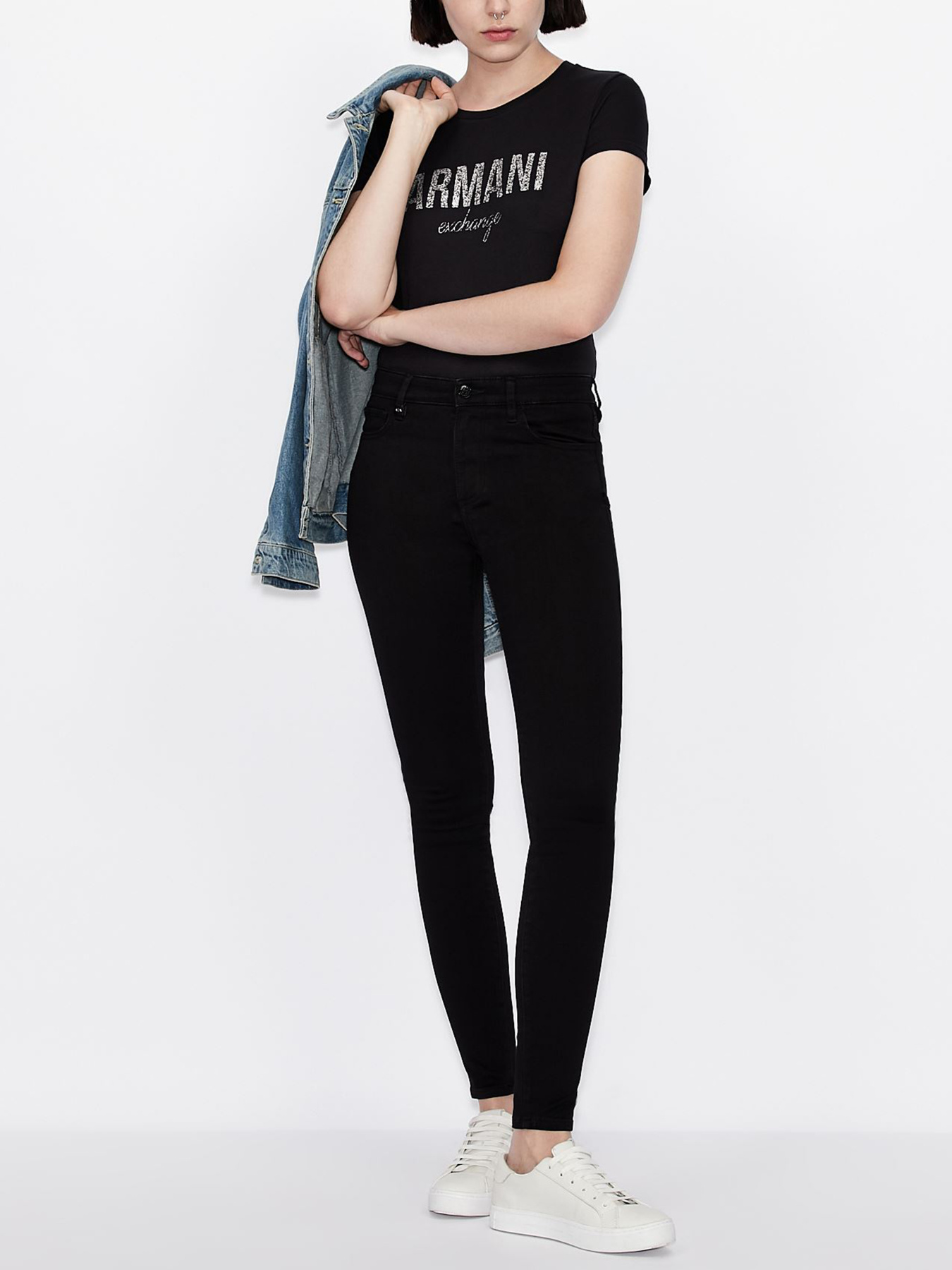 Футболки и поло Armani Exchange модель 8NYT98-Y9C8Z-1200 Фото