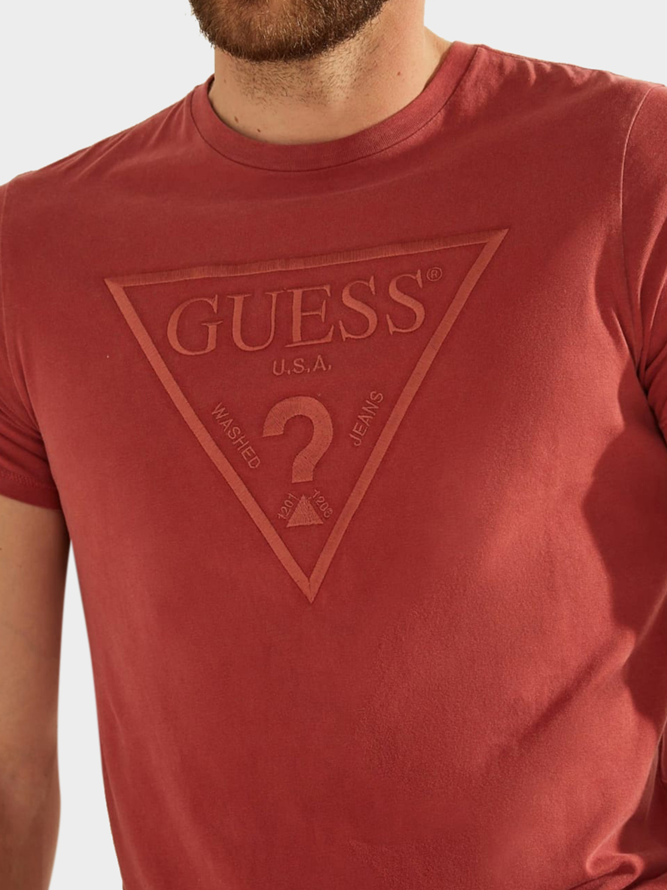 Футболки и поло GUESS модель M0BI1J-R9YK0-F5C5 Фото