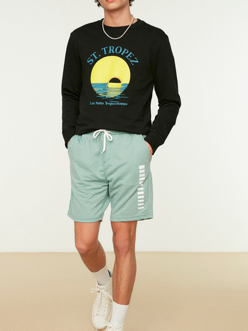 Шорты Trendyol модель TMNSS21SR0137/Mint Фото