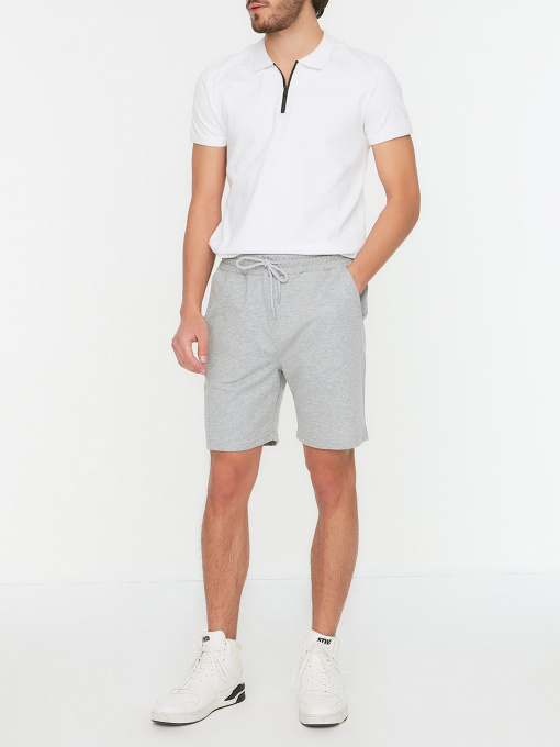 Шорты Trendyol модель TMNSS22SR0255/Siyah-Gri Фото