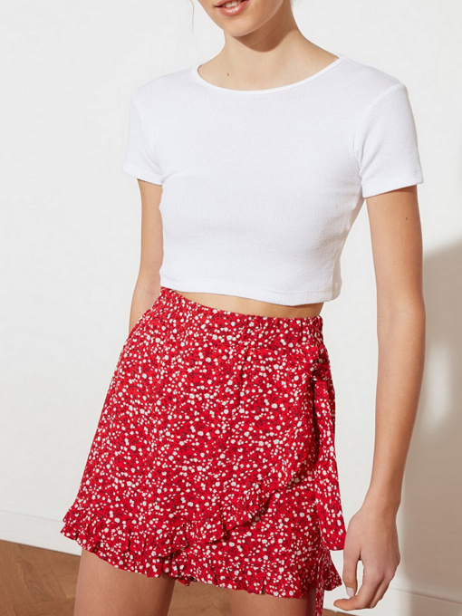 Шорты Trendyol модель TWOSS21SR0090/Kirmizi Фото