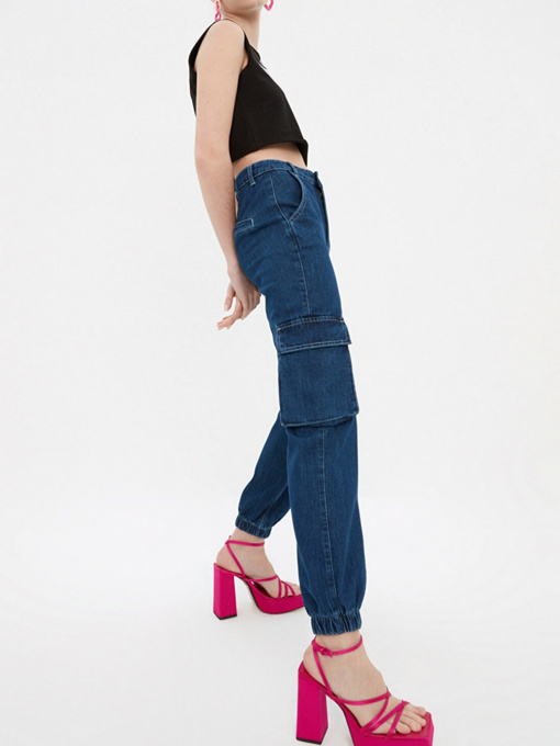 Брюки Trendyol модель TWOSS22JE0150/Mavi Фото