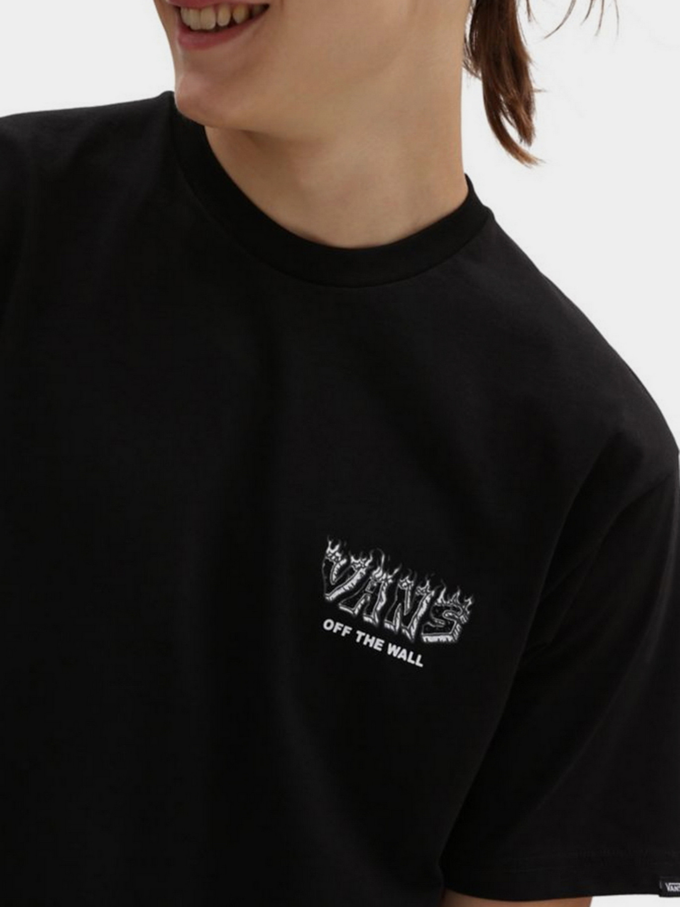 Футболки и поло Vans модель VN0A7PLPBLK1 Фото