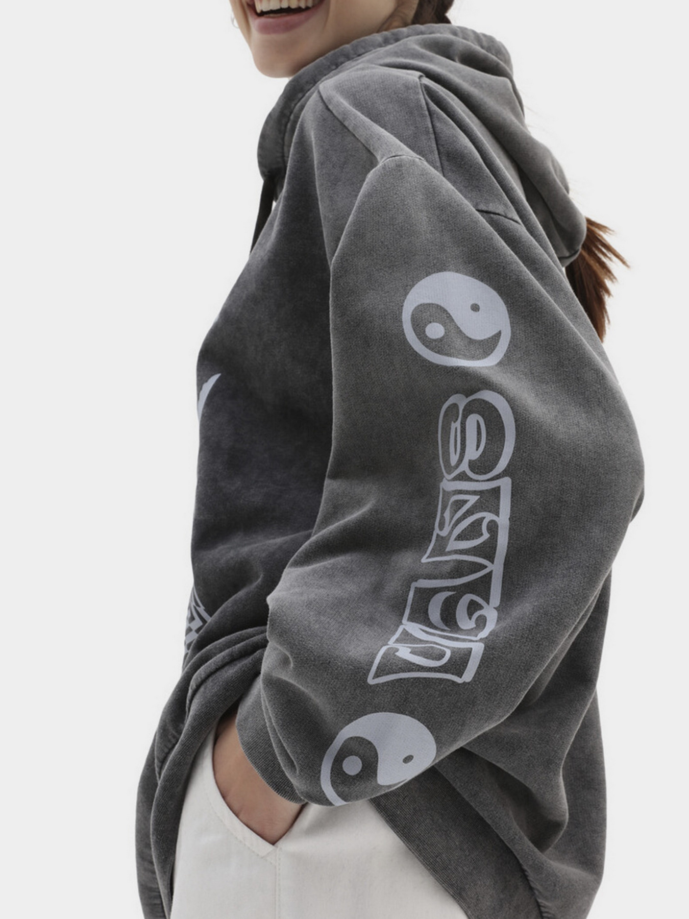 Худи и свитшоты Vans модель VN0A7RNEBLK_W Фото