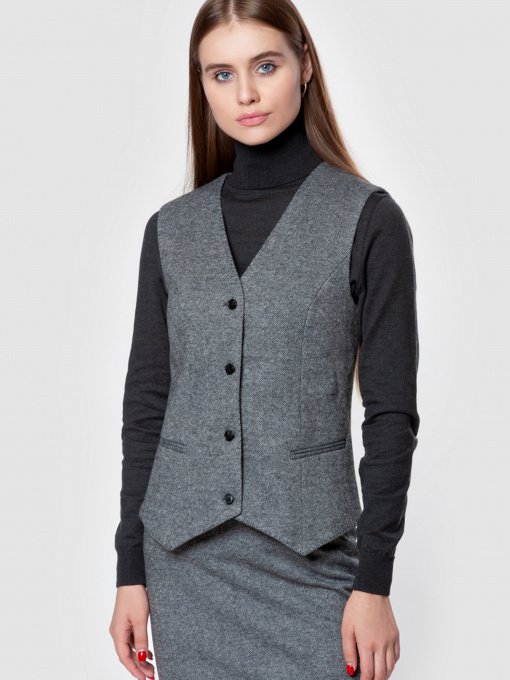 Жилет классический Arber модель AMW20.02.11 Фото