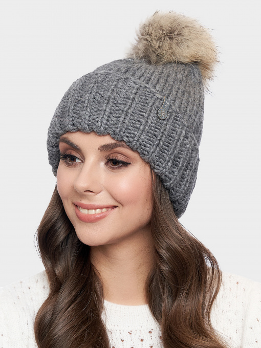 Шапки и кепки Marhatter модель MWH8601 серый меланж Фото