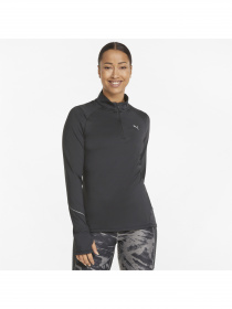 Спортивная кофта PUMA Run 5k Knit 1/2 Zip модель 521390 Фото