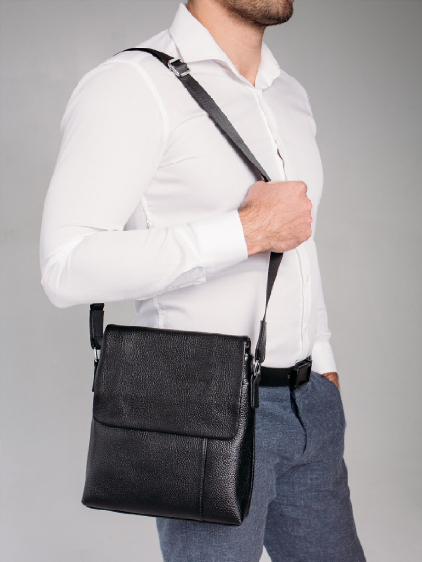 Мессенджер RoyalBag модель A25F-8878A Мессенджер RoyalBag модель A25F-8878A Фото