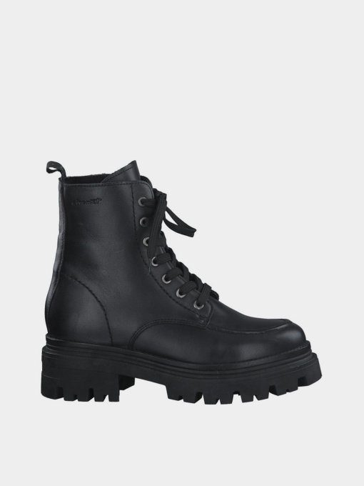 Бәтеңке мен етіктер Tamaris үлгі 25240-29-003 BLACK LEATHER Фото