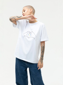 Футболка OVA OVA модель 18ft-16mr-wh Футболка OVA OVA модель 18ft-16mr-wh Фото