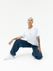 Футболка OVA OVA модель 18ft-16mr-wh Футболка OVA OVA модель 18ft-16mr-wh Фото