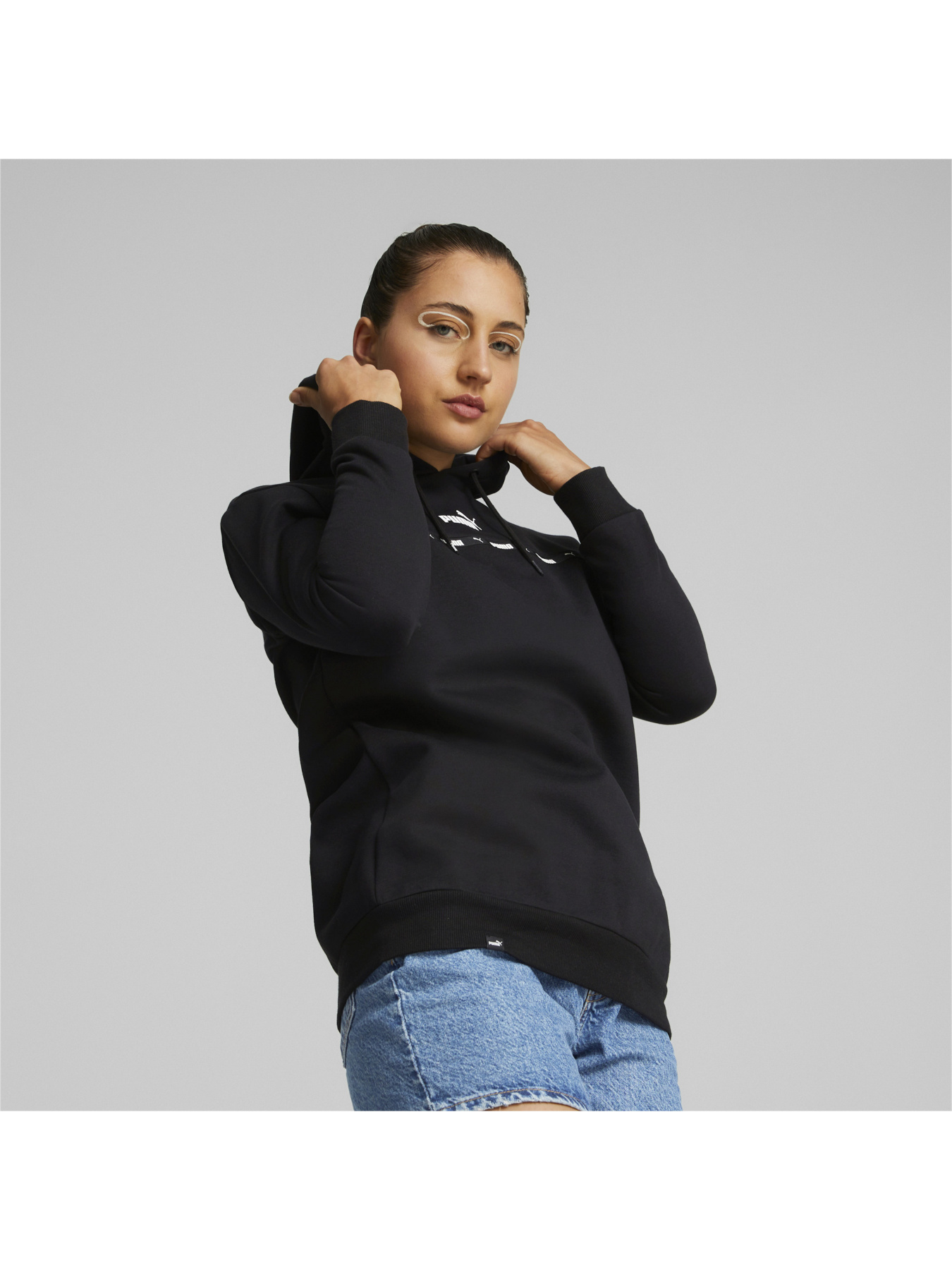 Худи PUMA Power Elongated Hoodie модель 849953 Фото