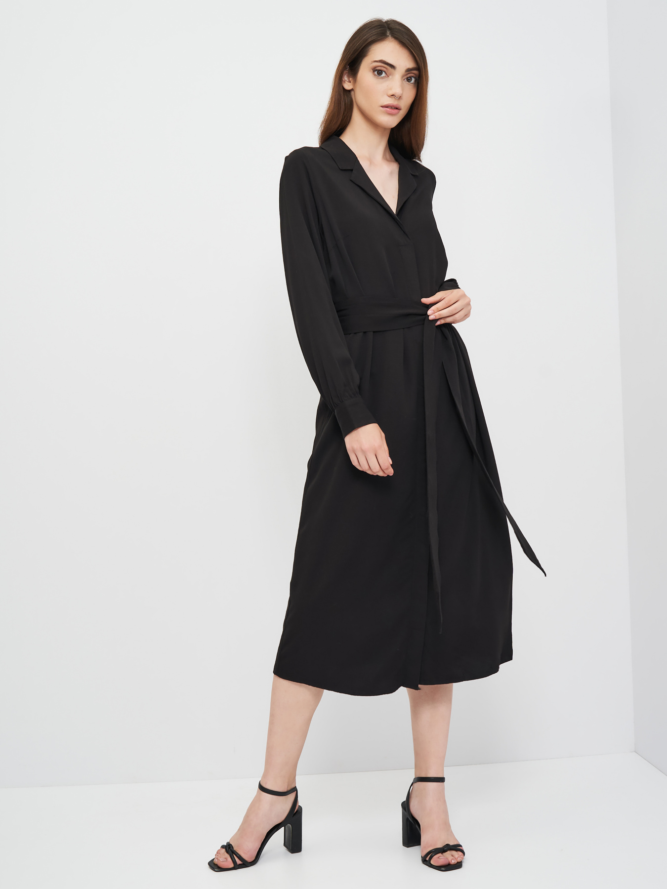 Платье миди H&M модель 55922 Платье миди H&M модель 55922 Фото