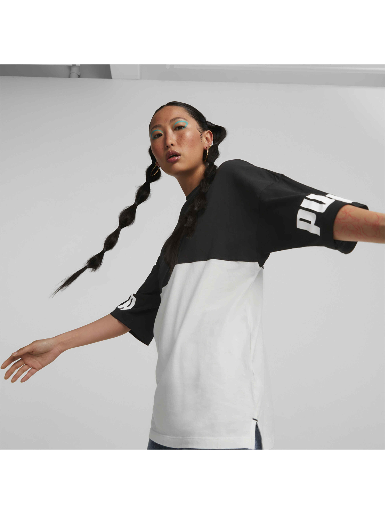 Футболка PUMA Power Colorblock Tee модель 849950 Фото