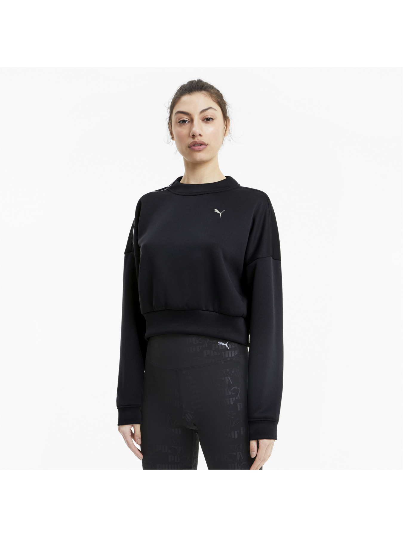 Кофта спортивная PUMA Train Zip Crew Sweatshirt модель 519480 Кофта спортивная PUMA Train Zip Crew Sweatshirt модель 519480 Фото