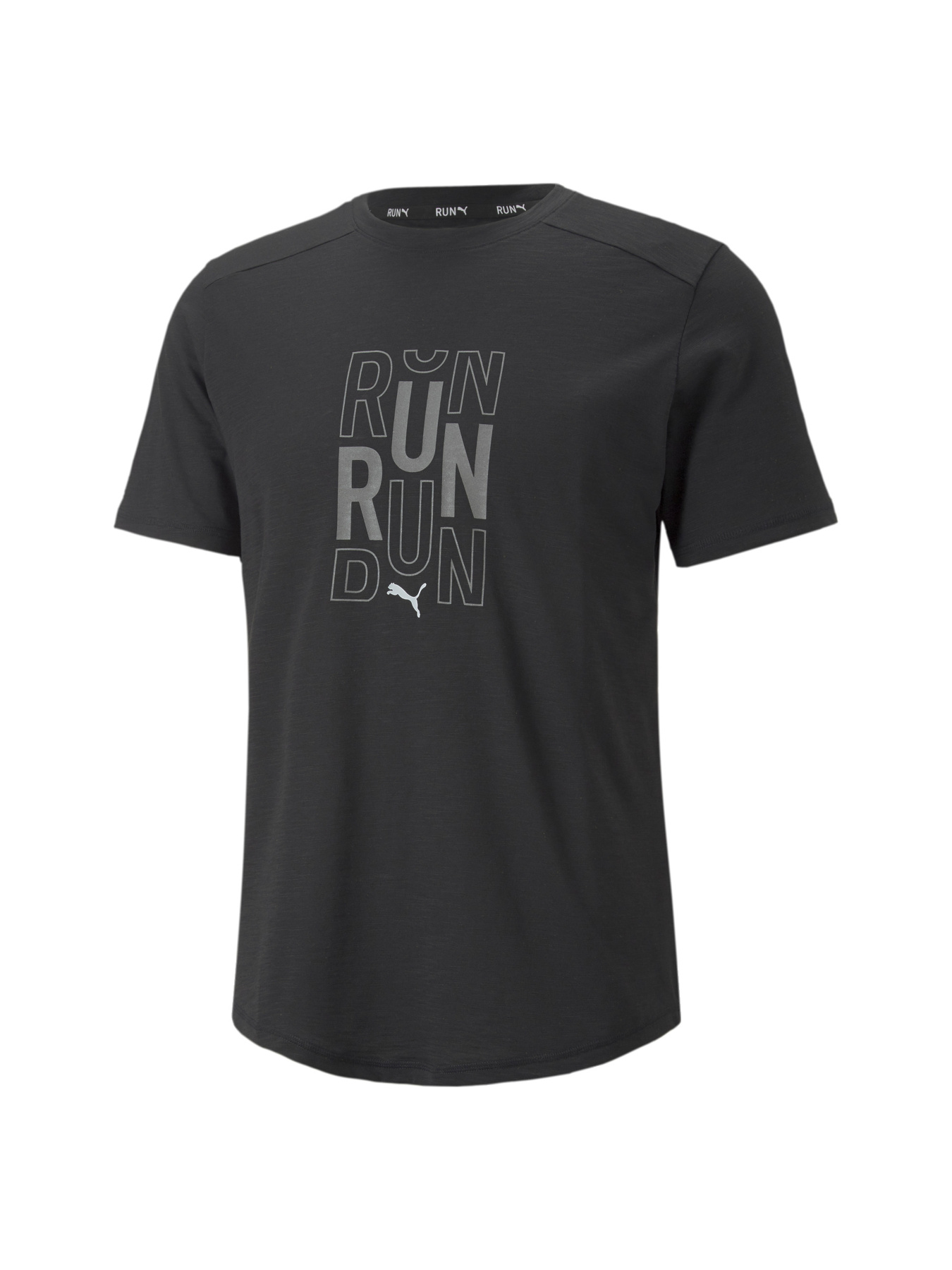 Футболка спортивная PUMA Run Logo Ss Tee M модель 522423 Фото