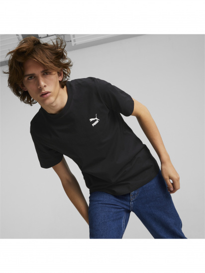 Футболка спортивна PUMA Classics Small Logo Tee модель 535587 — фото 3 - INTERTOP