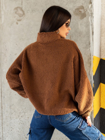 Кофта ISSA Plus модель 13579_brown Кофта ISSA Plus модель 13579_brown Фото