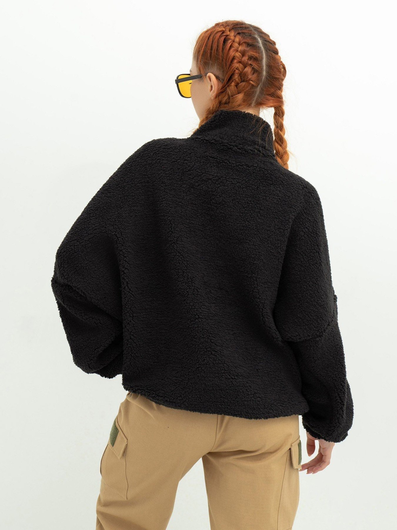 Кофта ISSA Plus модель 13579_black Фото