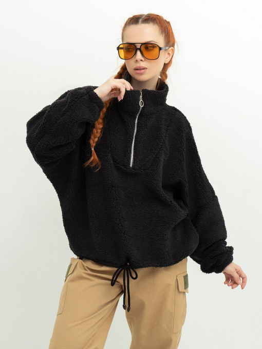 Кофта ISSA Plus модель 13579_black Фото