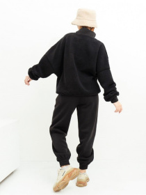 Спортивный костюм ISSA Plus модель 13606_черный Фото