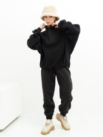 Спортивный костюм ISSA Plus модель 13606_черный Фото