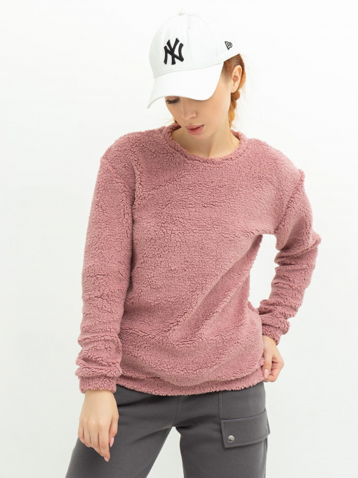 Світшот ISSA Plus модель 13607_pink Фото