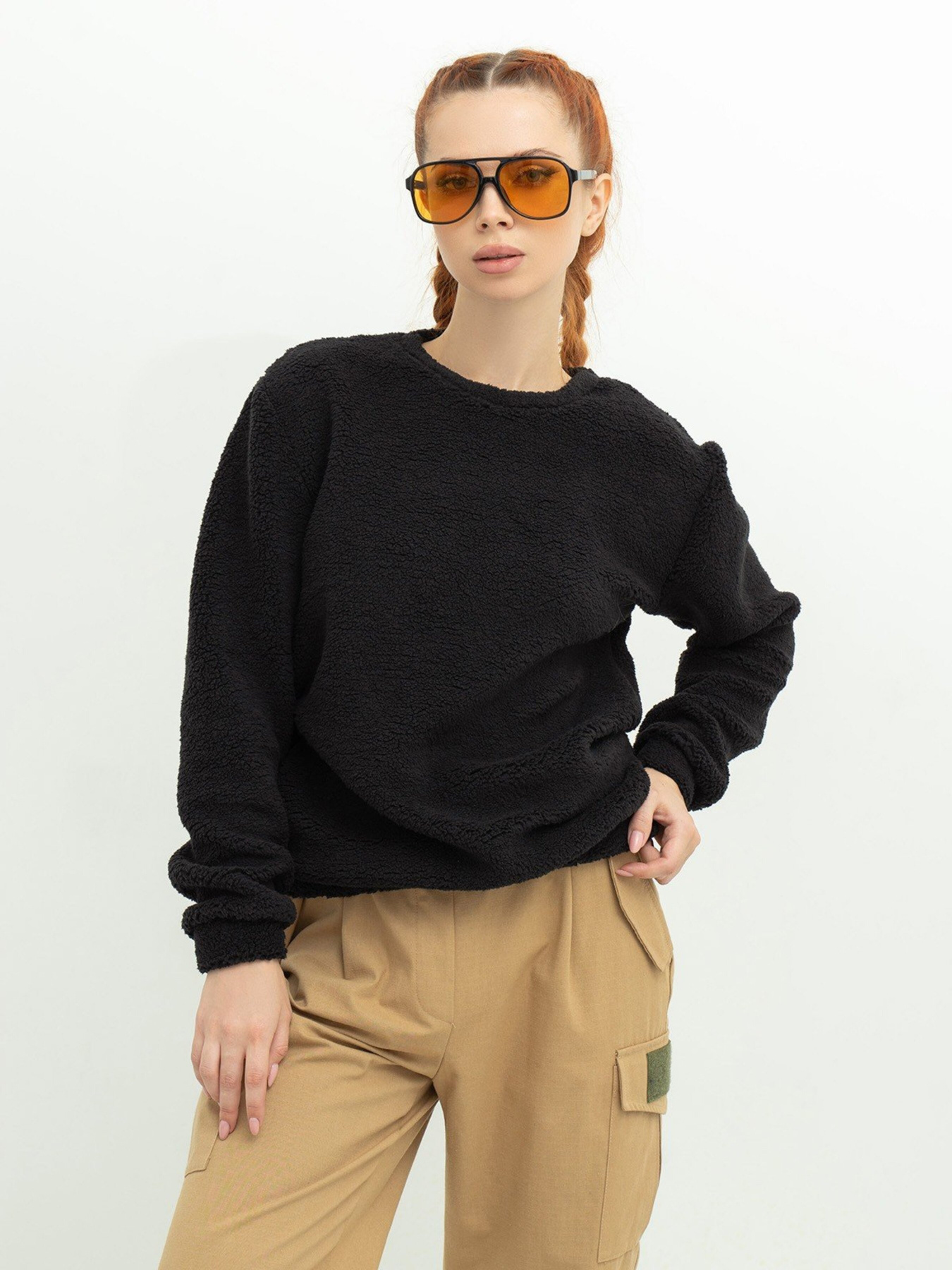 Свитшот ISSA Plus модель 13607_black Фото