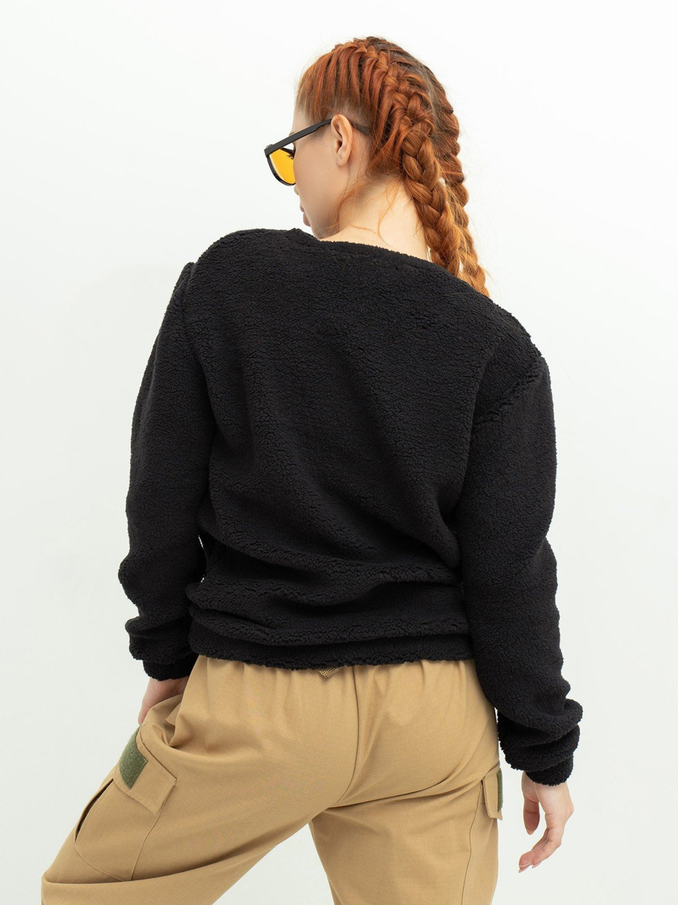 Світшот ISSA Plus модель 13607_black Фото