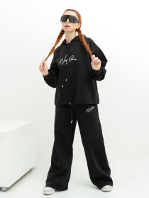 Спортивный костюм ISSA Plus модель 13608_black Фото