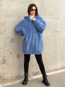 Кофта ISSA Plus модель 13611_blue Фото