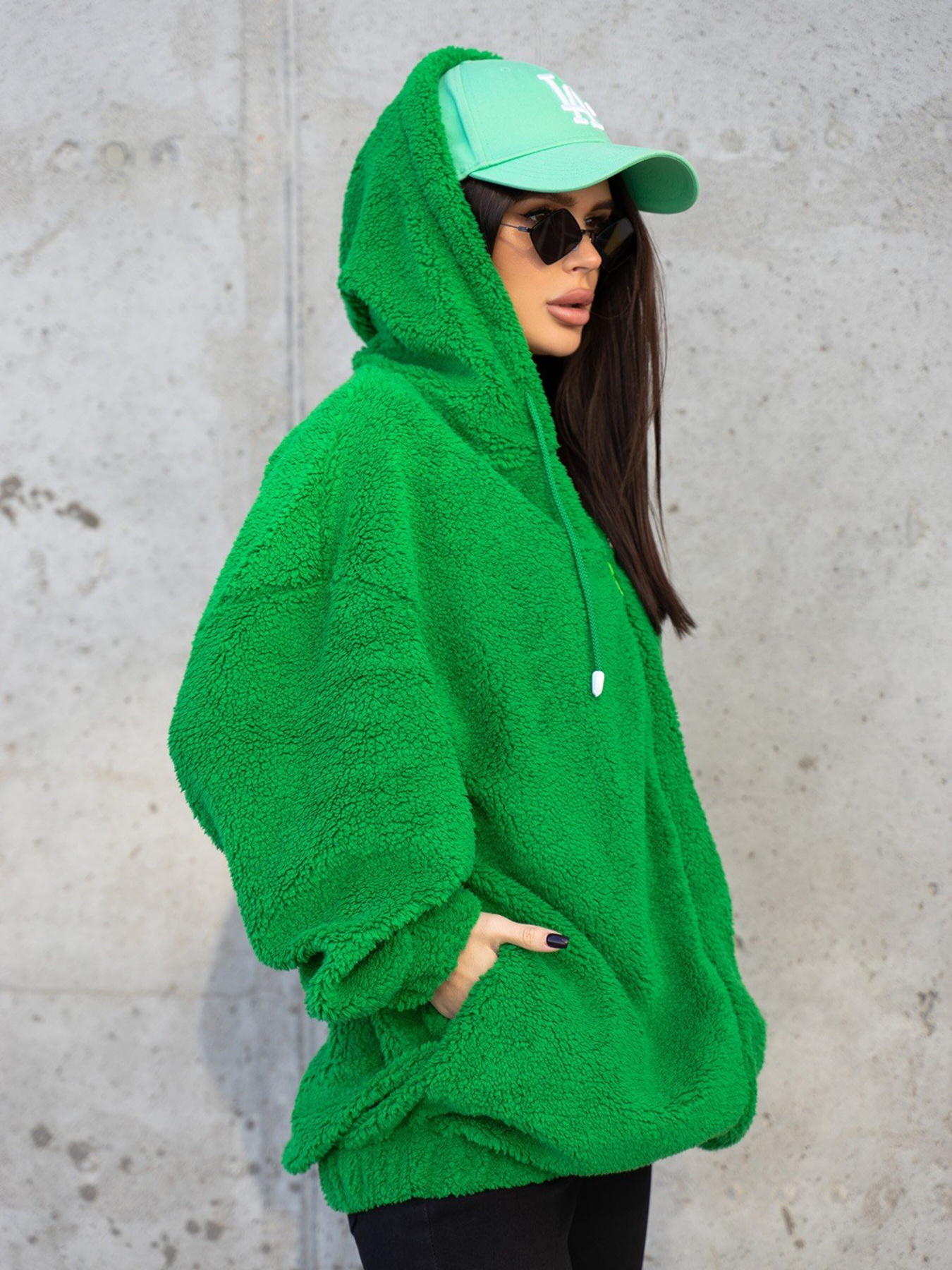 Кофта ISSA Plus модель 13611_green Фото