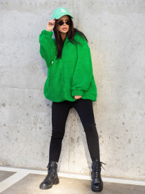 Кофта ISSA Plus модель 13611_green Кофта ISSA Plus модель 13611_green Фото