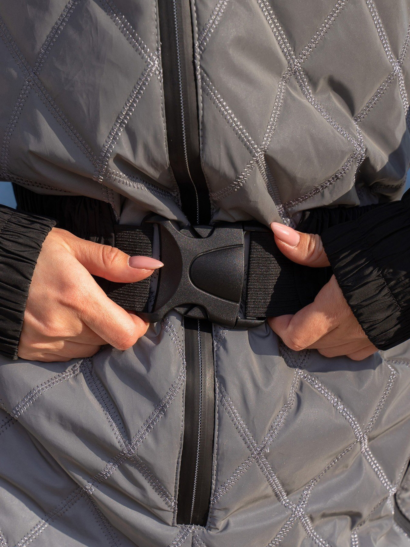 Комбинезон ISSA Plus модель 13614_grey Фото