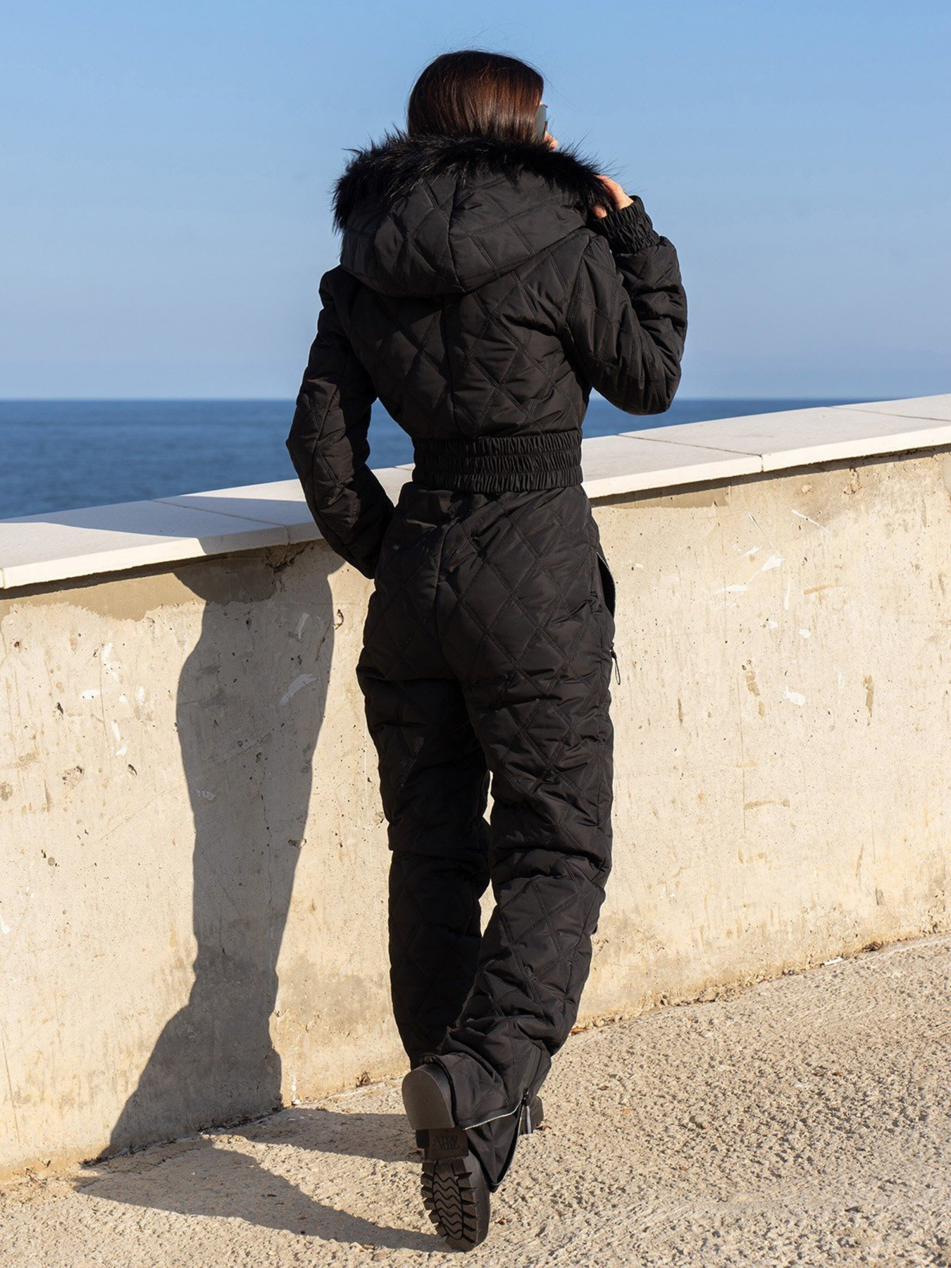 Комбінезон ISSA Plus модель 13614_black Фото