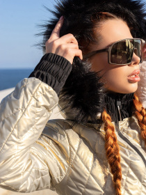 Комбінезон ISSA Plus модель 13615_gold Фото