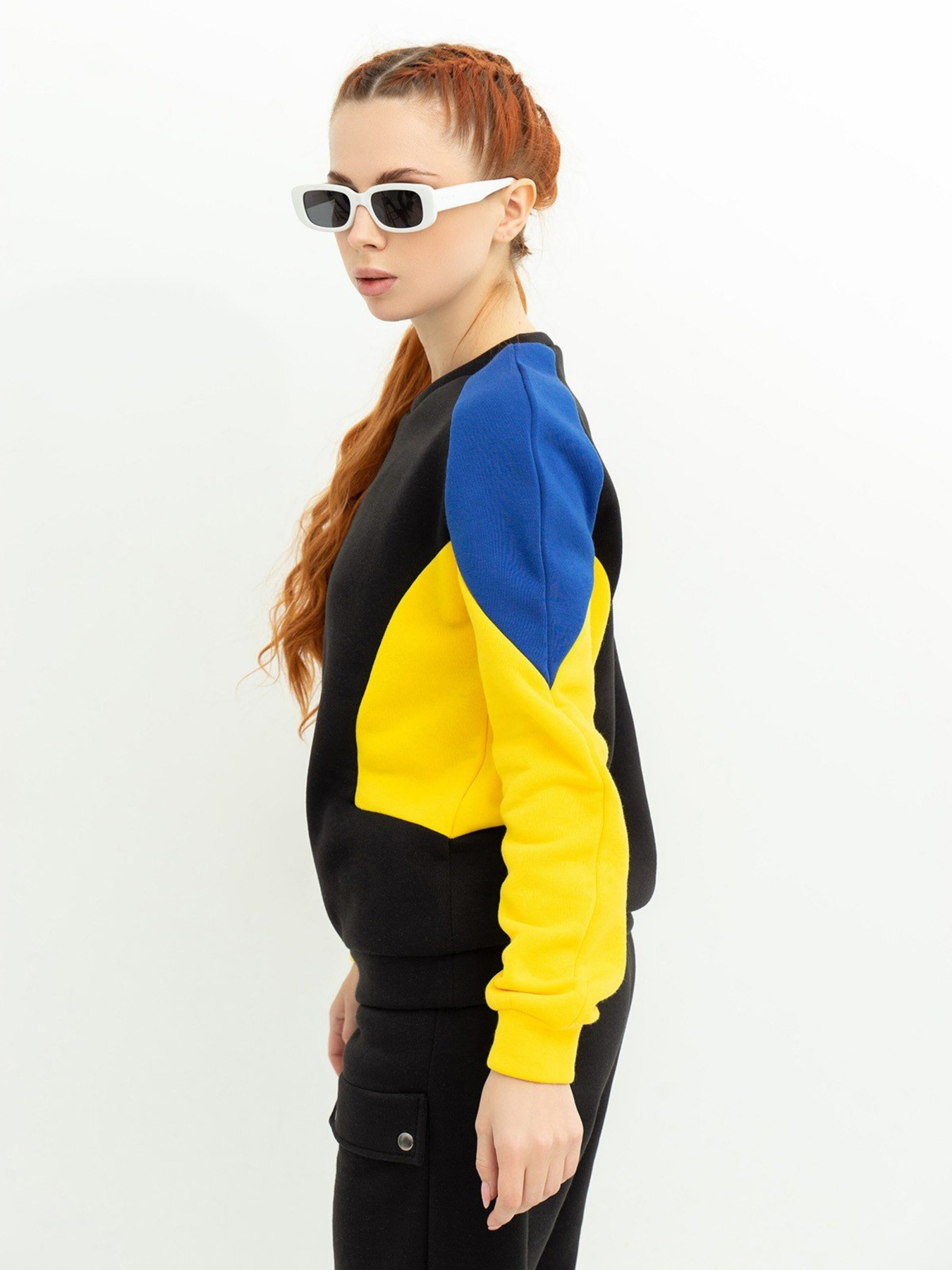 Свитшот ISSA Plus модель 13616_black Фото