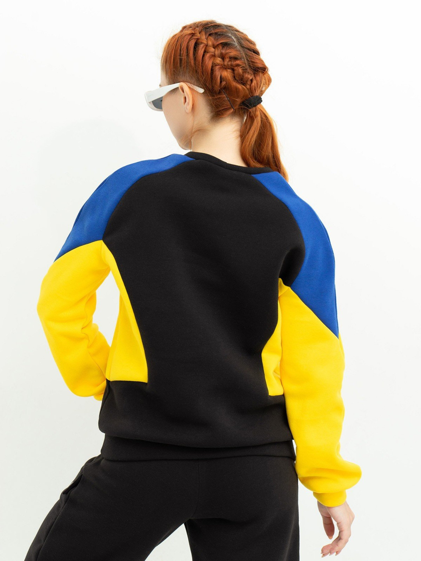 Свитшот ISSA Plus модель 13616_black Фото