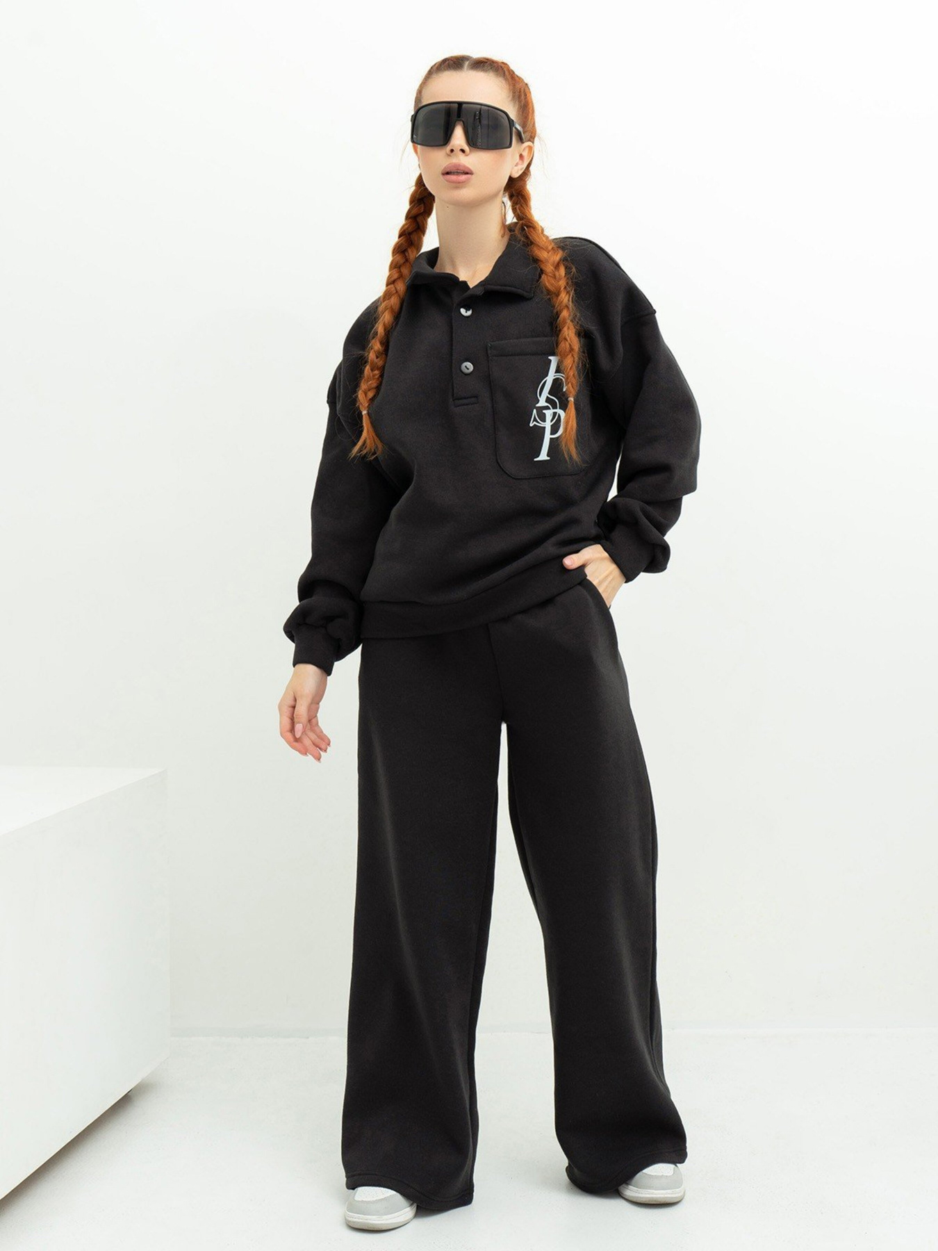 Костюм ISSA Plus модель 13618_black Фото