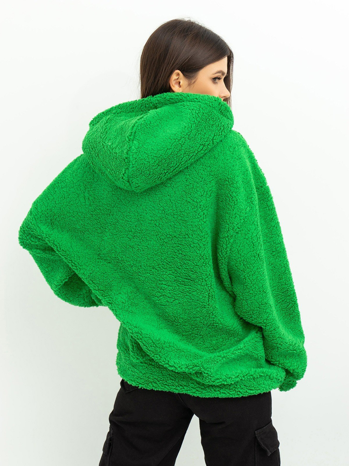 Худи ISSA Plus модель 13619_green Фото