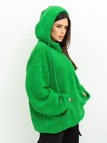 Худи ISSA Plus модель 13619_green Фото