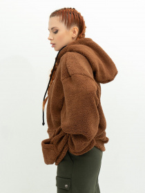 Худи ISSA Plus модель 13619_brown Фото