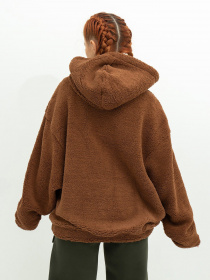 Худи ISSA Plus модель 13619_brown Фото