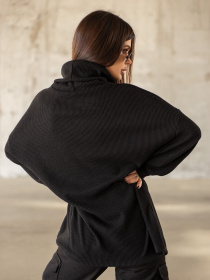 Свитер ISSA Plus модель 13621_black Фото