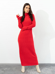 Сукня максі ISSA Plus модель 13623_red Сукня максі ISSA Plus модель 13623_red Фото