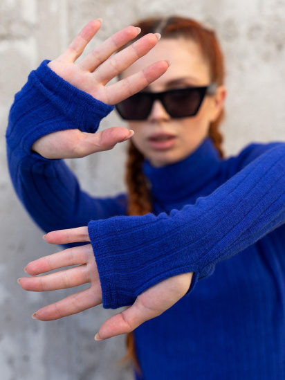 Сукня максі ISSA Plus модель 13623_blue — фото 4 - INTERTOP