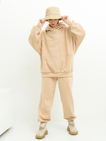 Спортивный костюм ISSA Plus модель 13624_beige Фото