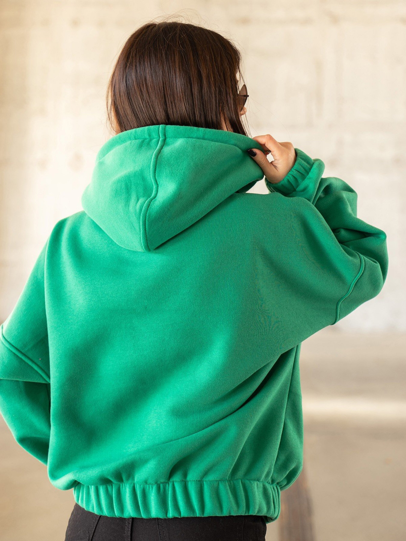 Худи ISSA Plus модель 13625_green Фото